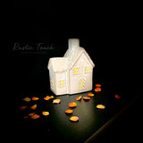 Led light up cottage