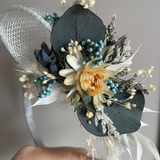 Fascinator dried flower head bands