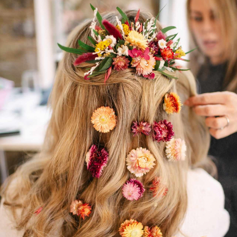 Floating Flower Comb
