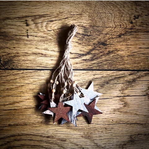 Bunch of rustic stars