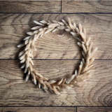 Bunny tail wreath