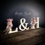 Dried Flower Initials