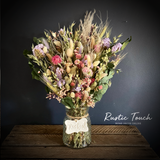 Large meadow vase bouquet