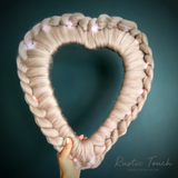 Knitted heart 15"